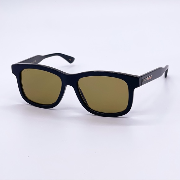 NEW GUCCI MEN BLACK SUNGLASSES GUCCI WAYFARER GUCCI SUNGLASSES - Picture 2 of 6